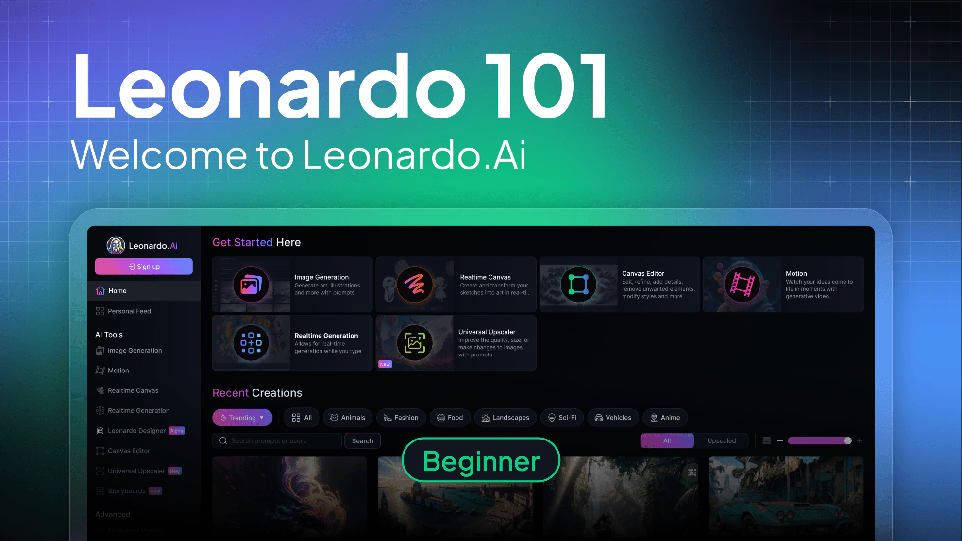Leonardo 101: Welcome to Leonardo.Ai, webinar recap